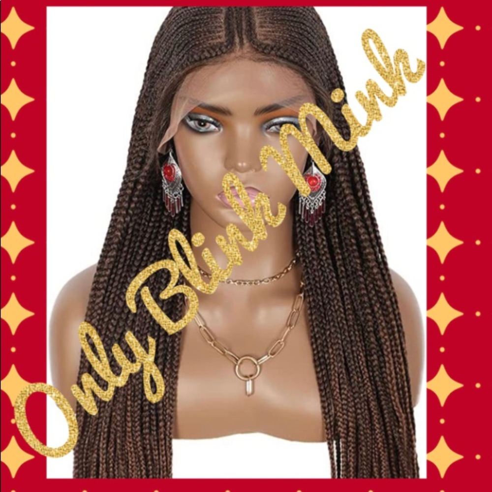 30” box braid style  13x7 160 dens